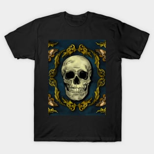 Filigree skull Full color T-Shirt